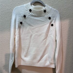 Copper key women’s cream off-white sweater with butt size large
